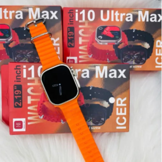 Ceas Inteligent I10 Ultra Max – Ecran AMOLED 2,10”, Monitorizare Sănătate, Bluetooth - OriundeSales