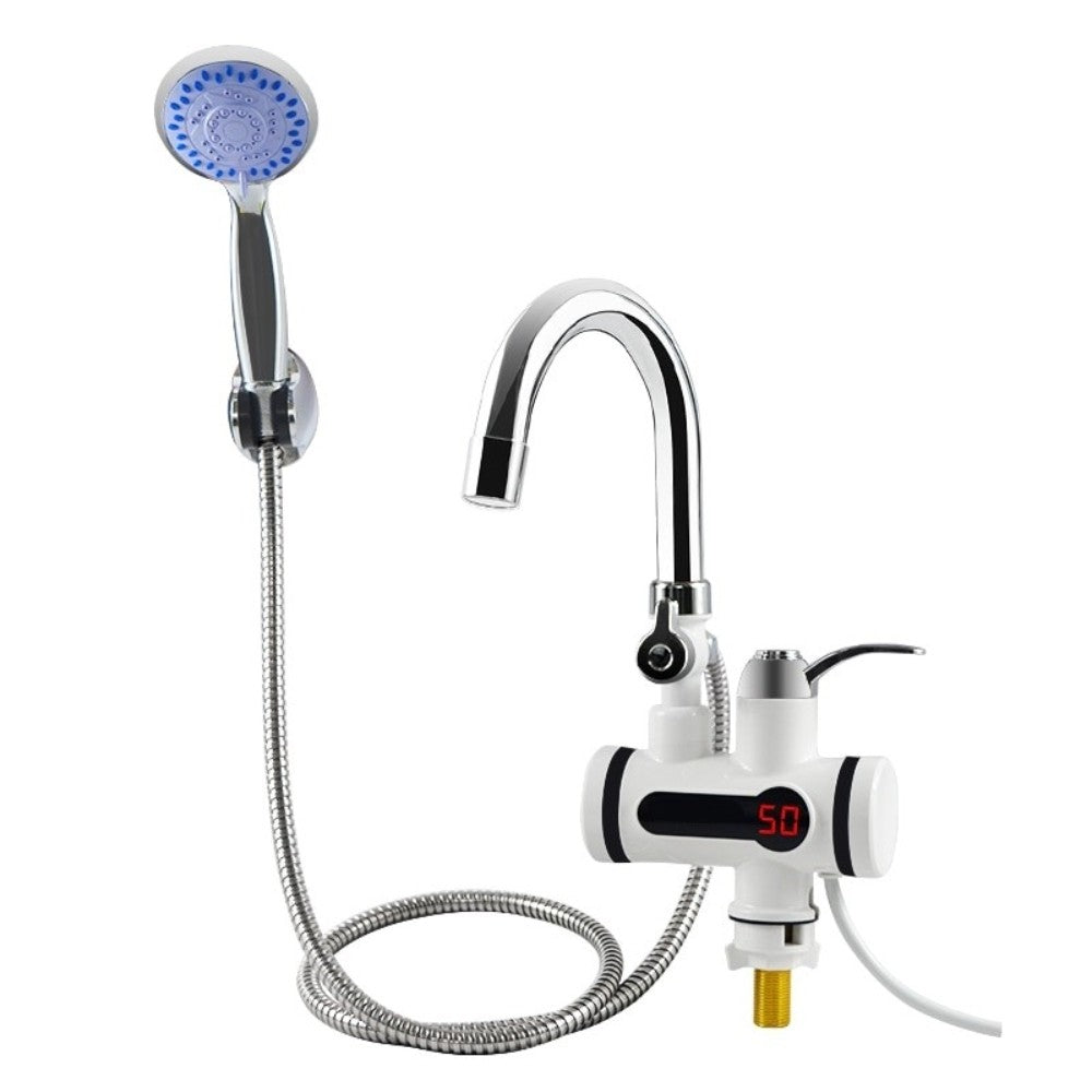 Robinet electric cu incalzire instanta si prindere pe chiuveta + dus - OriundeSales