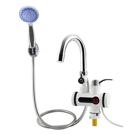 Robinet electric cu incalzire instanta si prindere pe chiuveta + dus - OriundeSales