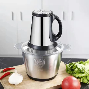 Tocator electric carne si legume, 4 lame inox, 2 viteze, capacitate mare, bol inox - OriundeSales