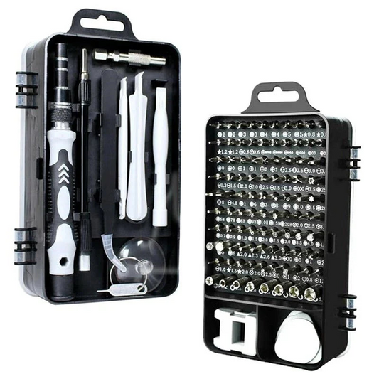 SET 115 SCULE DE PRECIZIE, CHEI TORX, CAPETE INTERSCHIMBABILE, CUTIE STOCARE - OriundeSales