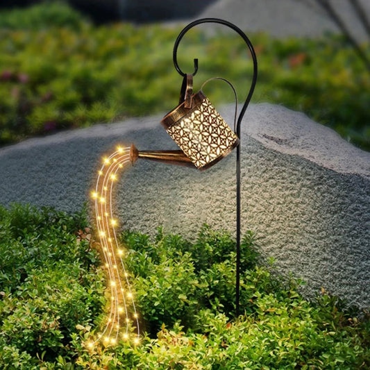Lampa solară în formă de stropitoare – iluminat decorativ pentru grădină - OriundeSales