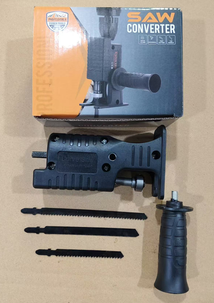 Adaptor pentru bormasina tip fierastrau sabie