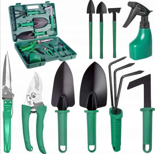 Servietă cu unelte de grădină