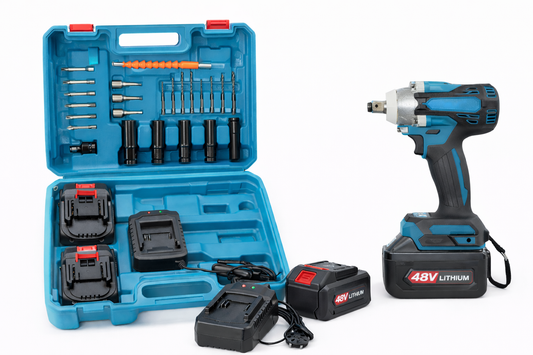 Masina de impact cu 21 accesorii si 2 baterii 48V ML 53 2