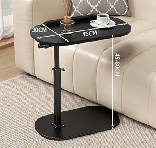 Masuta de cafea - 40*30*43-80 - negru - reglabilă