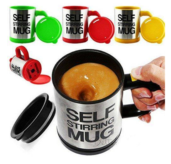 Cana cu amestecare automata Self-Stirring Mug - OriundeSales