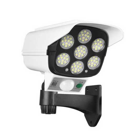 SET 2x CAMERA SUPRAVEGHERE FALSA CU LED-URI SI SENZOR MISCARE - OriundeSales