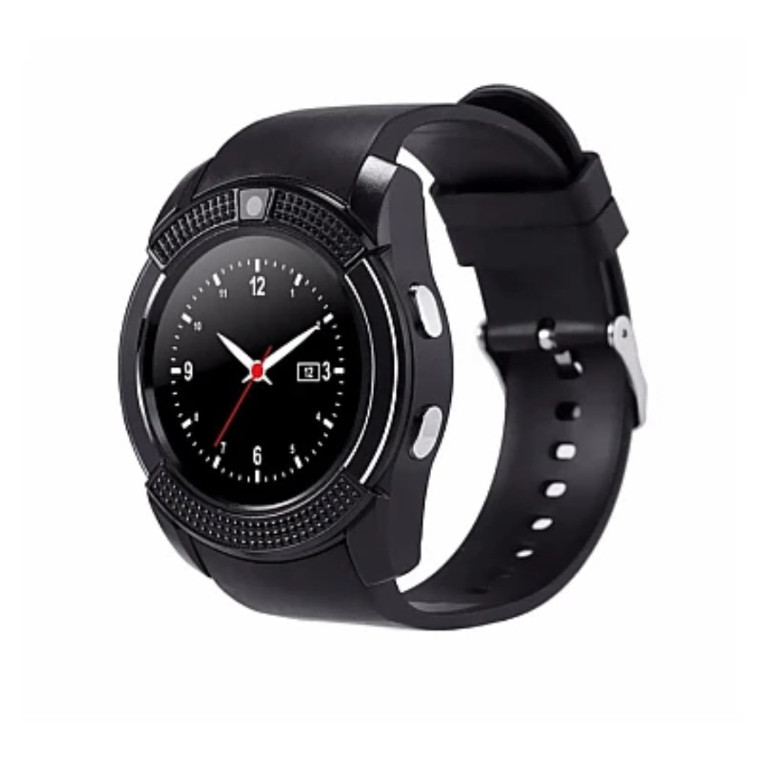 Smartwatch MediaTek V8, Cartelă SIM, Cameră Integrată, Notificări Facebook & WhatsApp, Android/iOS - OriundeSales