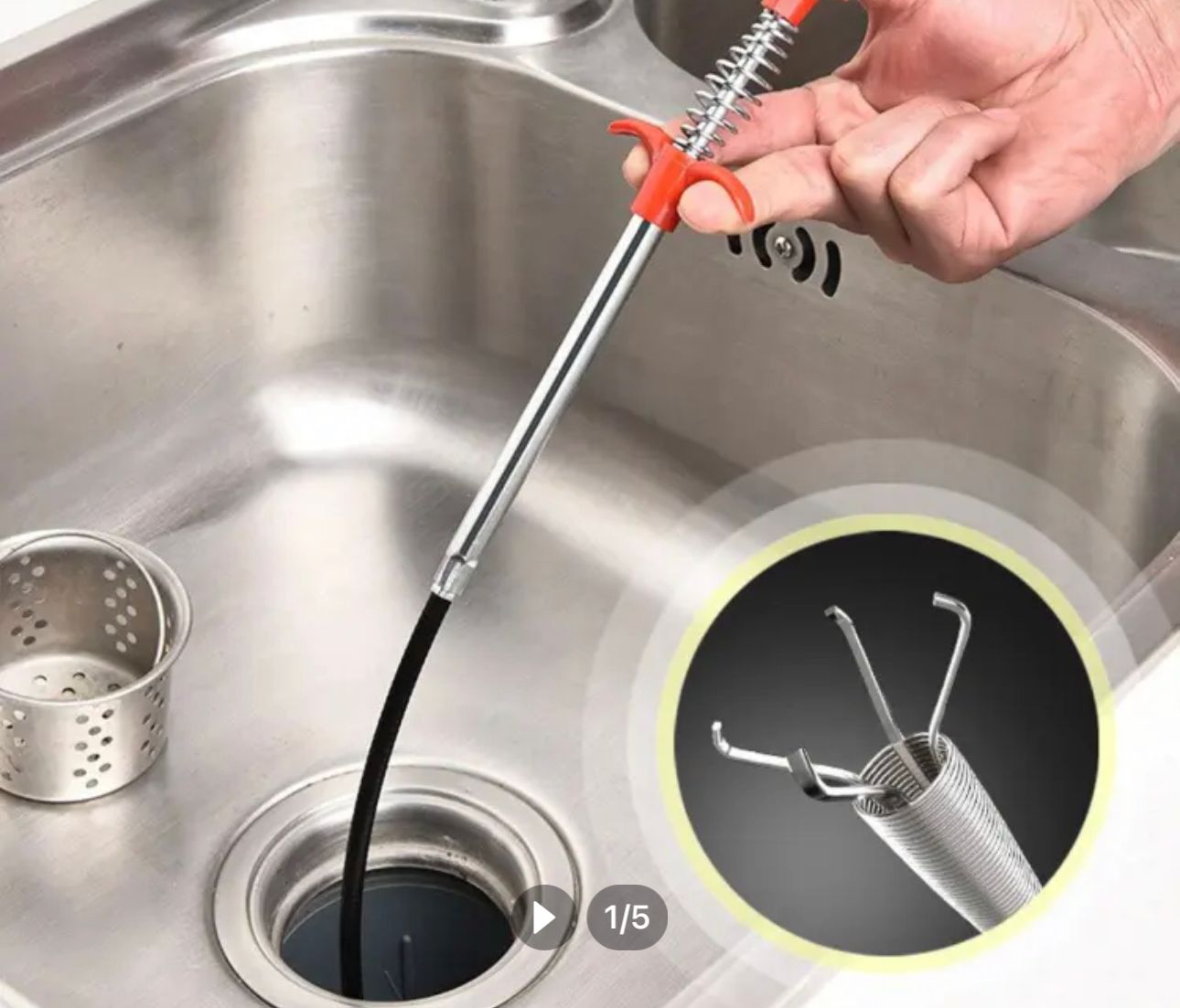 Dispozitiv pentru desfundat țevi, 1.6 m