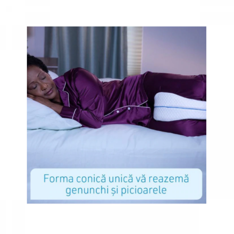 Legacy Leg Pillow – Perna Ortopedică pentru Picioare, Aliniază Coloana și Ameliorează Durerile de Spate - OriundeSales