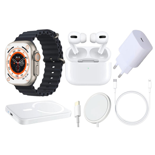 SET SmartWatch X8 - Combinația perfectă de sănătate și tehnologie - OriundeSales