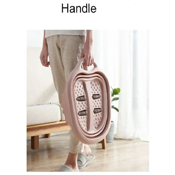 Cadita pentru pedichiura cu masaj, plibila, portabila