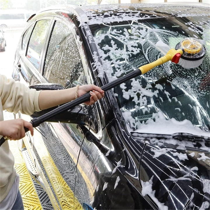 Pachet Promoțional Spălare Auto: Presiune + Perie Spumă + 3 Lavete Microfibră
