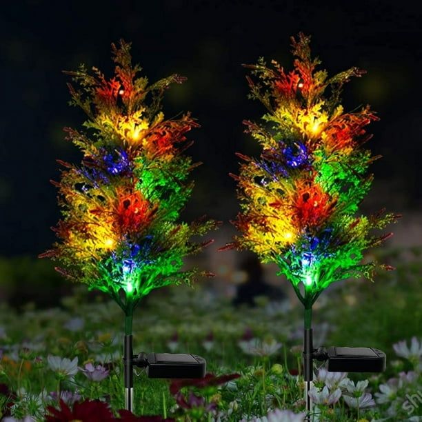 Copac solar tuya , lampa solara, 2/ set, copac solar, multicolor